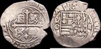 México 2 Reales 1556-1598 Felipe II -