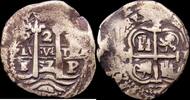 Potosí 2 Reales 1621-1665 Felipe IV -