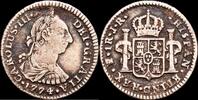 Potosí 1 Real 1774 1759-1788 Carlos III MBC 836.72 元  ＋  167.34 元 运费