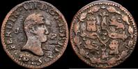 Jubia 2 Maravedis 1808-1833 Fernando VII -