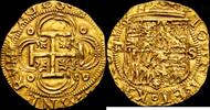 Sevilla 1 Escudo 1504-1555 Juana I y Carlos I -