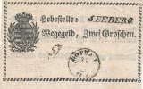 Altdeutschland,Sachsen Ernestiner, Zwei Groschen Wegegeld Seeberg, -