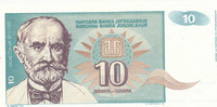 Jugoslawien 10 Dinara -