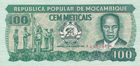 Mosambik 100 Escudos -