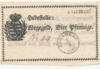 Altdeutsche Staaten, Sachsen Ernestiner, 4 Pfennige Heersdorf Wegegeld, -