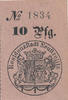 Deutsches Reich,Mecklenburg. 10 Pfennig Neustrelitz, Goldene Hochzeit Zehner, KN 3,55mm, -