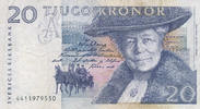 Schweden 20 Kronor Sammlerbanknote, -