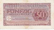 Deutsches Reich, Drittes Reich, 50 Reichsmark Ro.514 Wehrmachtsverrechnungsscheine, -