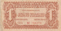 Tschechoslowakei 1 Krone -
