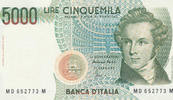 Italien 5000 Lire -