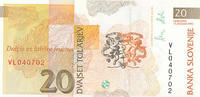 Slovenien 20 Tolar -