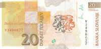 Slovenien 20 Tolar -