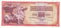 Jugoslawien 100 Dinar -