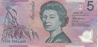 Australien 5 Dollars -