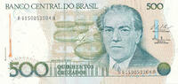 Brasilien 500 Gruzados, -