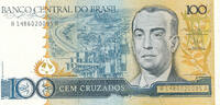 Brasilien 100 Gruzados, -