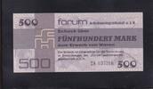 Deutschland, DDR, 500 Mark Ro.373b,DDR-36b Forumscheck Serie: ZA, Austauschnote, -
