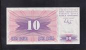 Bosnien-Herzegowina, 10 Dinara -
