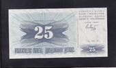 Bosnien-Herzegowina, 25 Dinara -