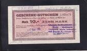 Deutschland, DDR, 10,-Mark Geschenk-Gutschein, 1985 Dresden Vs. Stempel ... 75.22 元 含税 ＋  75.30 元 运费