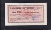 Deutschland, DDR, 20,-Mark Geschenk-Gutschein, 1985 Dresden Vs. Stempel ... 75.22 元 含税 ＋  75.30 元 运费