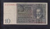 Weimarer Republik, Reichsbank, 10 Reichsmark 1929 Ro.173a,DEU-183a, Frie... 33.28 元 含税 ＋  75.07 元 运费