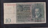 Weimarer Republik, Reichsbank, 10 Reichsmark 1929 Ro.173a,DEU-183a, Frie... 33.28 元 含税 ＋  75.07 元 运费