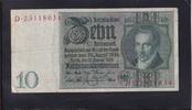 Deutsches Reich, Weimarer Republik, 10 Reichsmark 1929 Ro.173a,DEU-183a,... 33.28 元 含税 ＋  75.07 元 运费