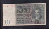 Weimarer Republik, Reichsbank, 10 Reichsmark 1929 Ro.173a,DEU-183a, Frie... 33.28 元 含税 ＋  75.07 元 运费