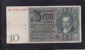Weimarer Republik, Reichsbank, 10 Reichsmark 1929 Ro.173a,DEU-183a, Frie... 33.28 元 含税 ＋  75.07 元 运费