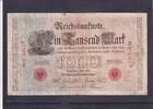 Deutsches Reich, Kaiserreich, 1000 Mark Ro. 18, DEU-14, Serie: B, Udr. Bst. Z, -