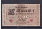 Deutsches Reich, Kaiserreich, 1000 Mark Ro. 18, DEU-14, Serie: C, Udr. Bst. A, -