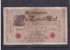 Deutsches Reich, Kaiserreich, 1000 Mark Ro. 18, DEU-14, Serie: C, Udr. Bst. A, -