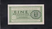Drittes Reich, Deutsche Wehrmacht, 1 Reichsmark Ro. 511, DWM-8, Verrechnungsscheine für die Deutsche Wehrmacht, -