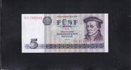 Deutschland, DDR, 5 Mark Ro. 361a, DDR-23a, Typensatz KN 6stellig Serie: KH, -