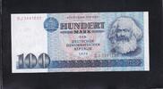 Deutschland, DDR, 100 Mark Ro.363a, DDR-25a,Typensatz, Serie:BJ, -