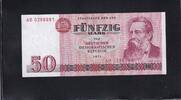 Deutschland DDR, 50 Mark Ro.360a, DDR-22a, Typensatz Serie: AB, -