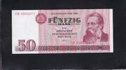 Deutschland DDR, 50 Mark Ro.360a, DDR-22a, Typensatz Serie: CB, -