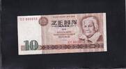 Deutschland DDR, 10 Mark Ro.359a, DDR-21a,Typensatz, KN 6stellig, Serie: EC, -