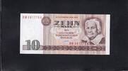 Deutschland DDR, 10 Mark Ro.359c, DDR-21c,Computersatz, KN 7stellig, Serie: BM, -