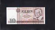 Deutschland DDR, 10 Mark Ro.359c, DDR-21c,Computersatz, KN 7stellig, Serie: BN, -