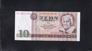 Deutschland DDR, 10 Mark Ro.359c, DDR-21c,Computersatz, KN 7stellig, Serie: BR, -