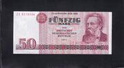 Deutschland, DDR, 50 Mark 1971 Ro.360d, DDR-22d, Computersatz, Serie: ZE... 66.85 元 含税 ＋  75.30 元 运费