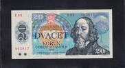 Tschechoslowakei 20 Kronen Serie:E 35, -