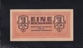 Drittes Reich, Deutsche Wehrmacht, 1 Reichsmark Ro.505, DWM-6, Wz. Kreuzblüten, -