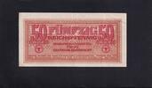 Drittes Reich, Deutsche Wehrmacht, 50 Pfennig Ro.504,DWM-5, Papier rosa, -