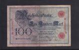Deutsches Reich, Kaiserreich, 100 Mark Ro.17,DEU-13, Serie: D, Udr.-Bst.D, -