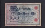 Deutsches Reich, Kaiserreich, 100 Mark Ro.17,DEU-13, Serie: D, Udr.-Bst.D, -