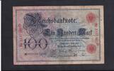 Deutsches Reich, Kaiserreich, 100 Mark Ro.17,DEU-13, Serie: D, Udr.-Bst.F, -