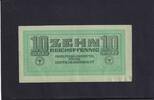 Drittes Reich, Deutsche Wehrmacht, 10 Reichspfennig Ro.503, DWM-4, Papier grün, -